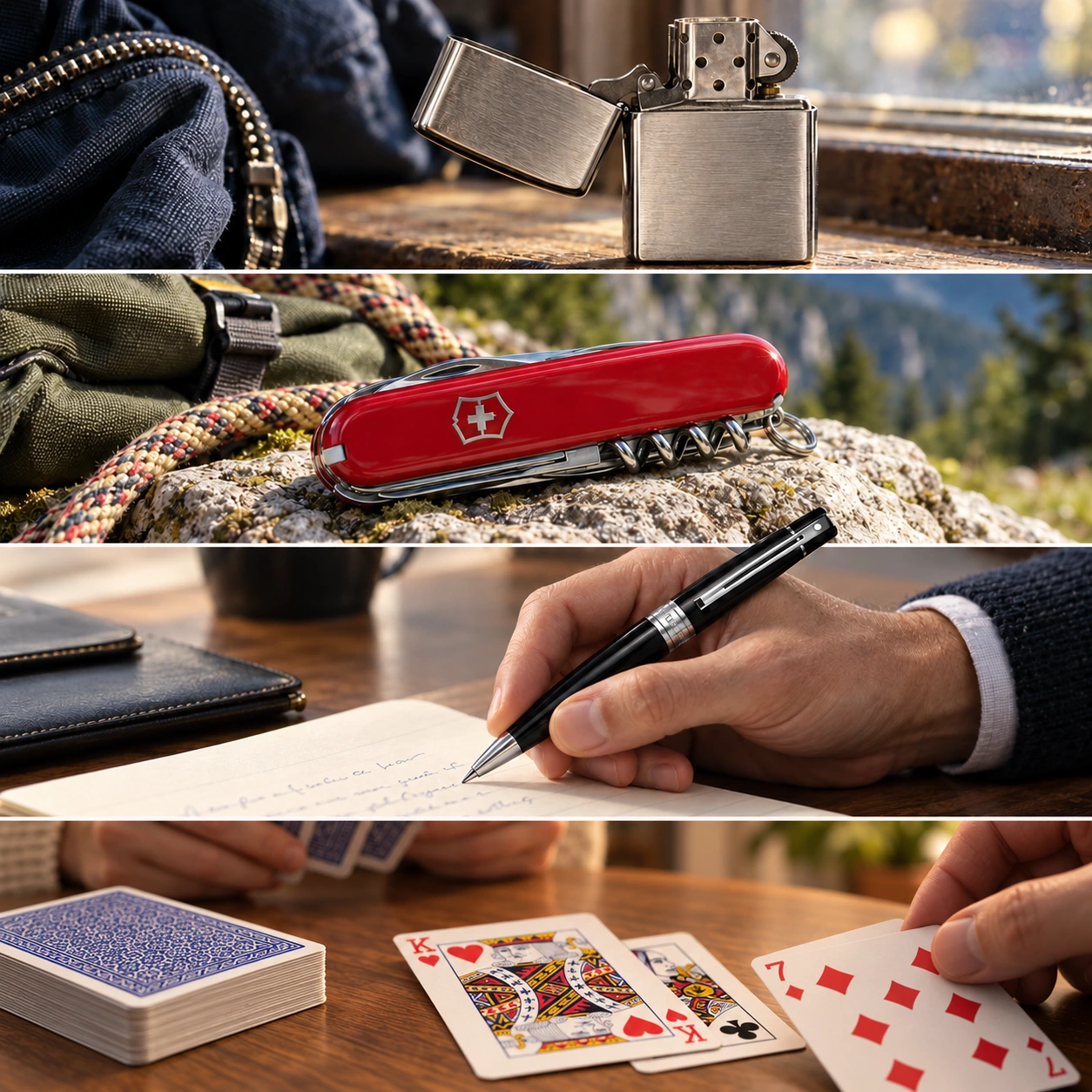 Zippo, Victorinox, Sheaffer i Piatnik — izbor brendova